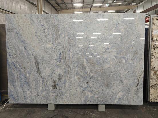 Quartzite - Onyx - Marine Ice Blue - Polished