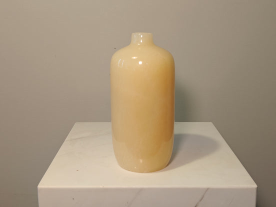 Natural Marble handicraft article - Golden jade Vase