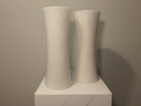 Natural Marble handicraft article - Myanmar White Jade Vase