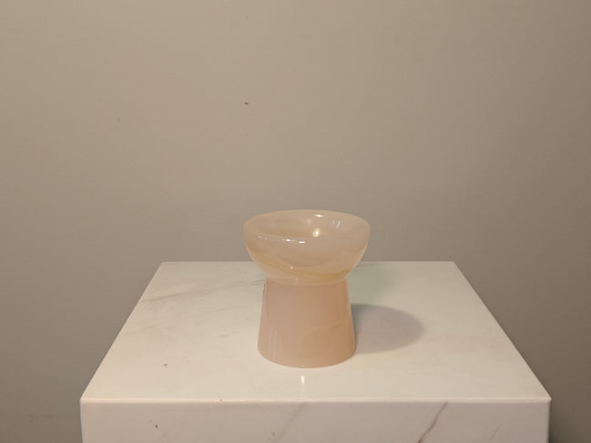 Natural Marble handicraft article - Pink Jade Diffuser Mug