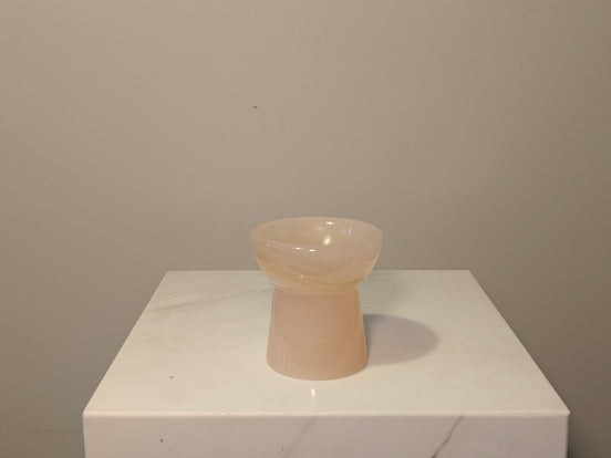 Natural Marble handicraft article - Pink Jade Diffuser Mug