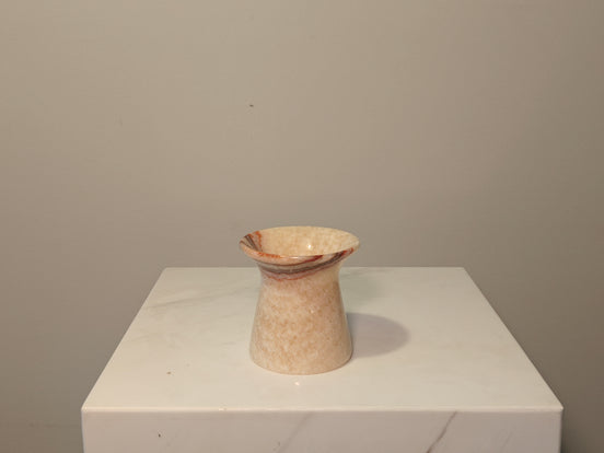 Natural Marble handicraft article - Red Jade Diffuser Mug