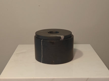 Natural Marble handicraft article - Storage canister