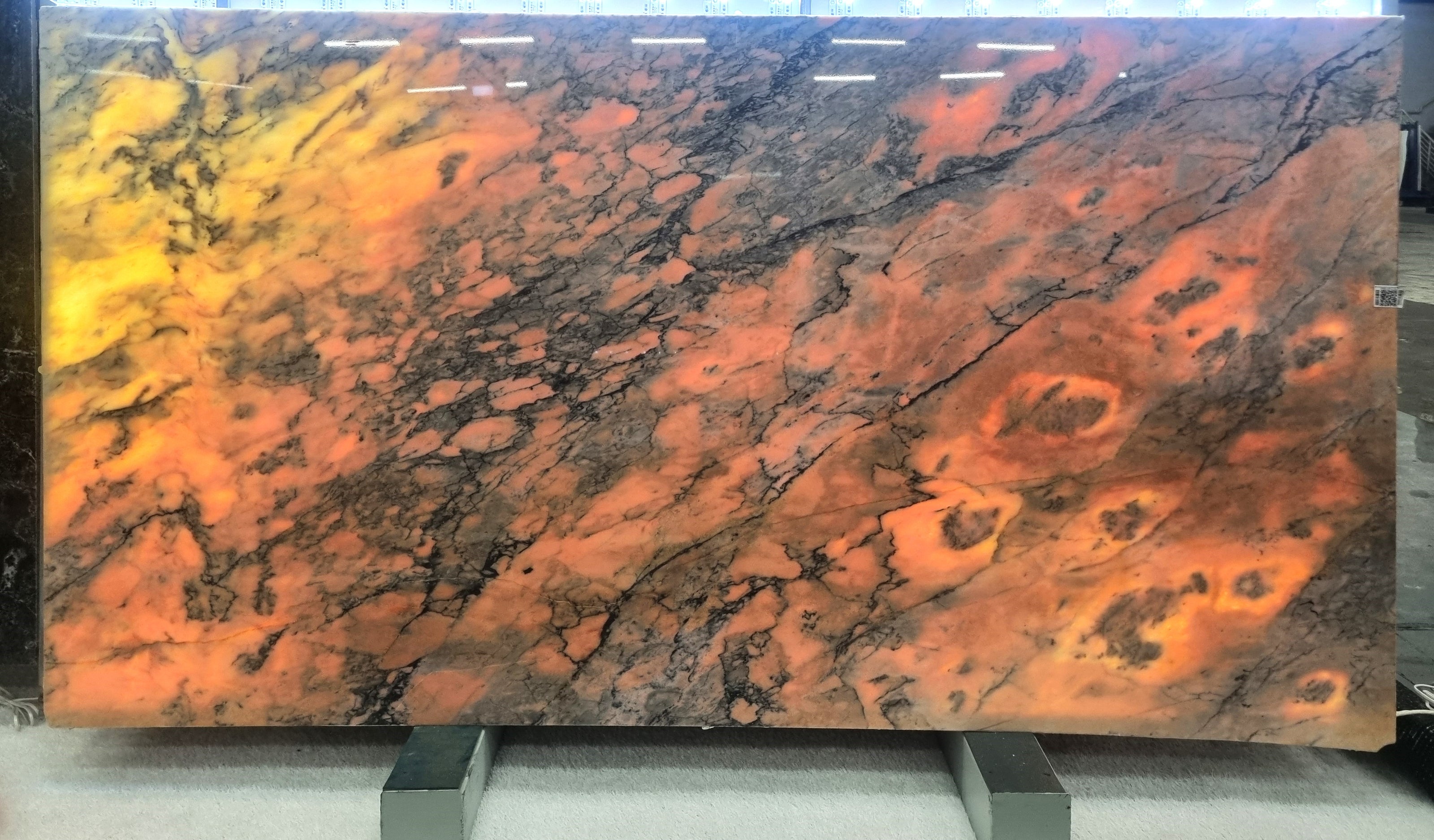 Marble - Onyx - Smoky Blossom - Polished