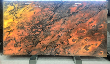 Marble - Onyx - Smoky Blossom - Polished