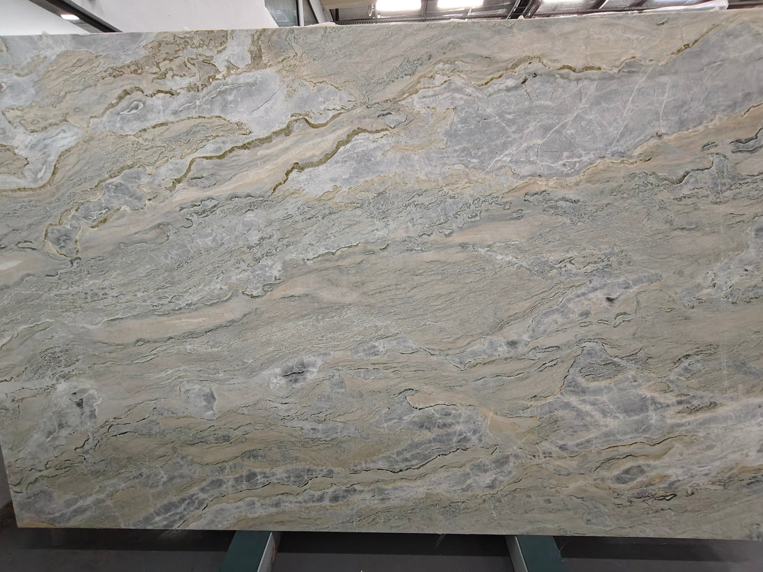 Quartzite - Jade Cloud Fuision - Honed