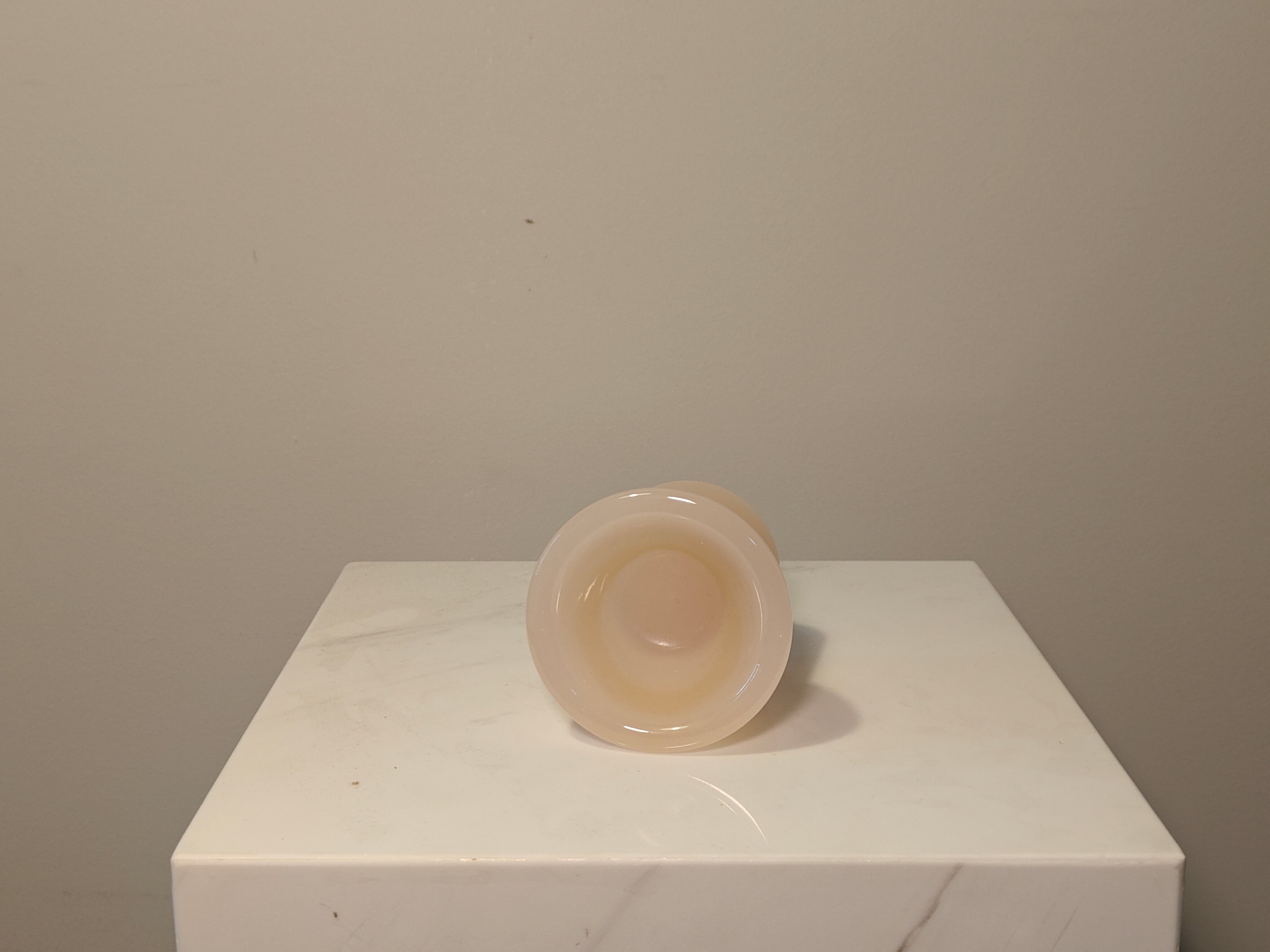 Natural Marble handicraft article - Pink Jade Diffuser Mug