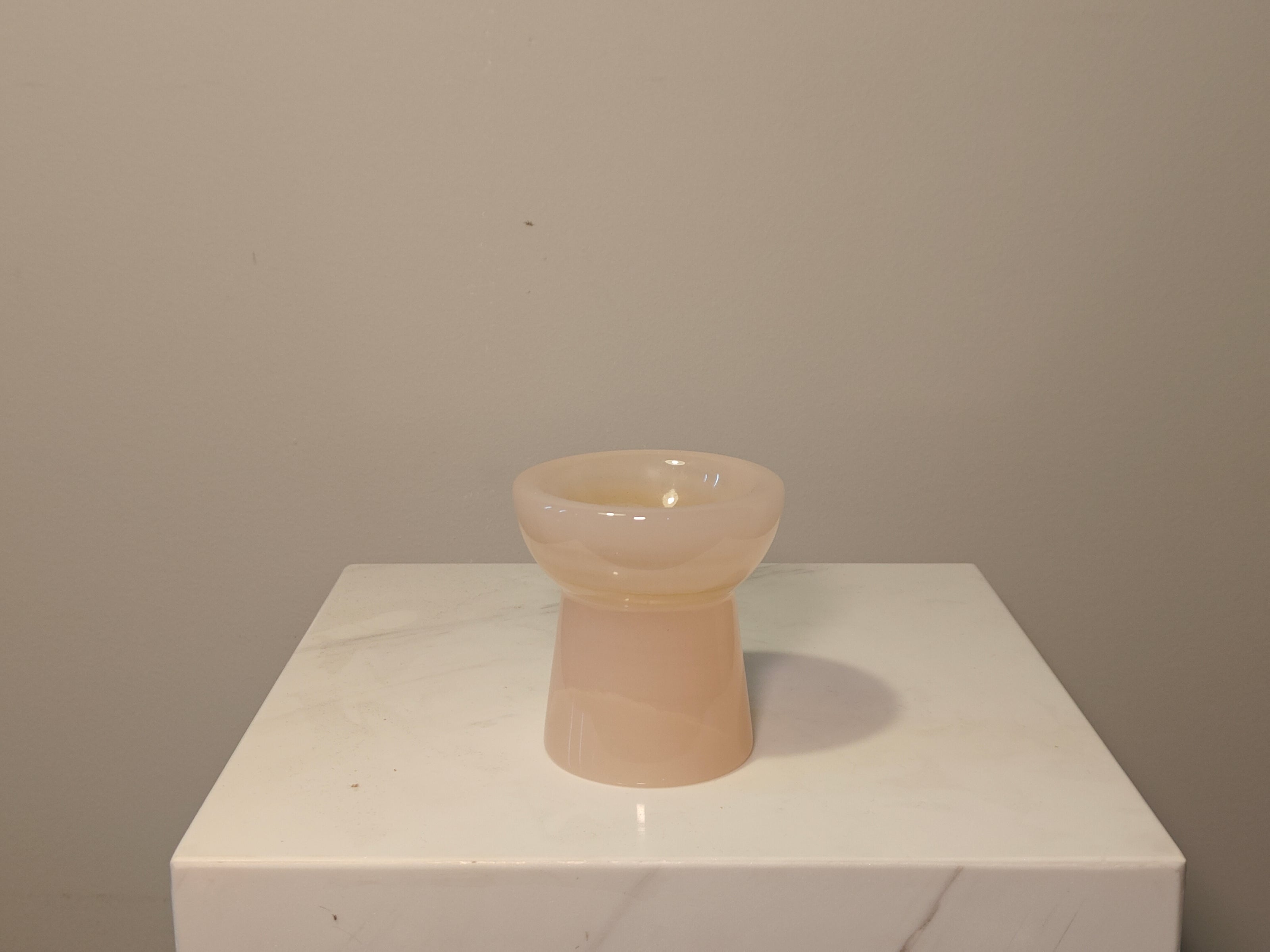 Natural Marble handicraft article - Pink Jade Diffuser Mug