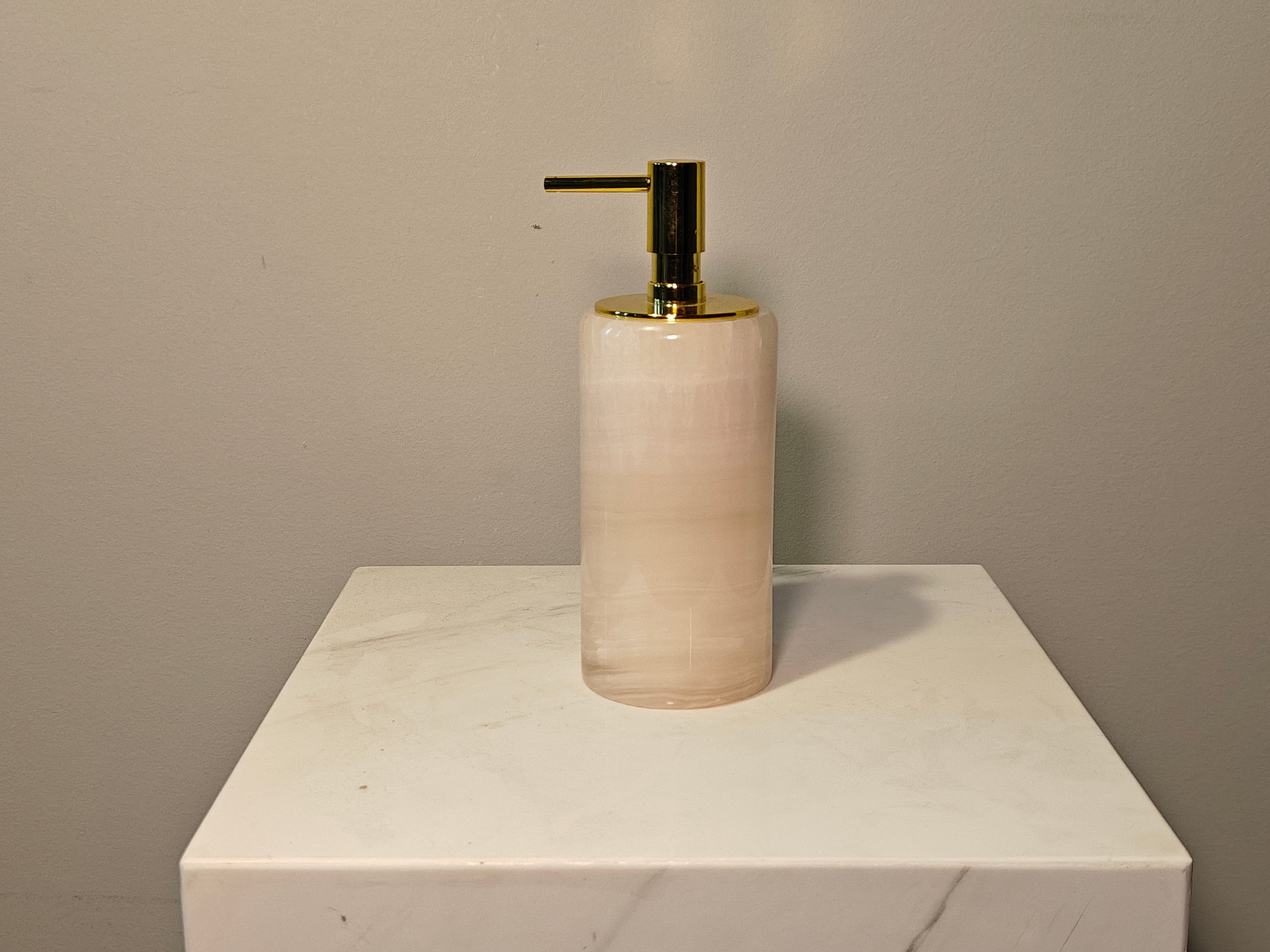 Natural Marble handicraft article - Hand Sanitizer Bottle
