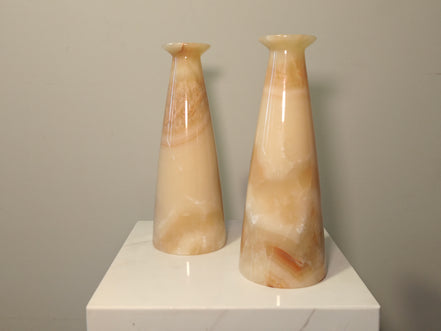 Natural Marble handicraft article - Red Dragon Jade Vase