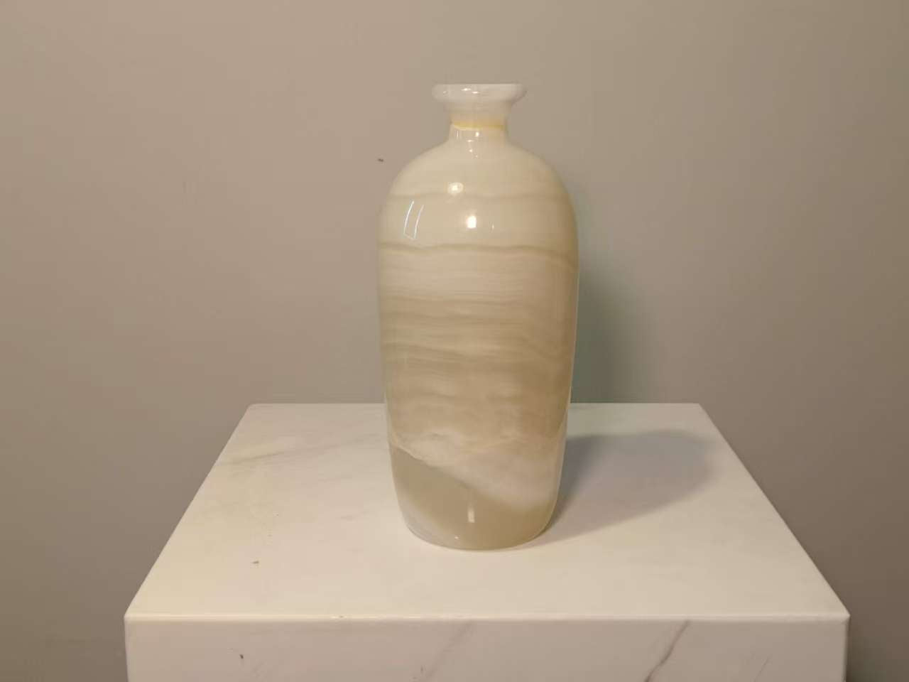 Natural Marble handicraft article - large vase