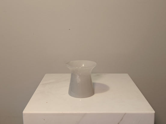 Natural Marble handicraft article - Cloudy White Jade Diffuser Mug